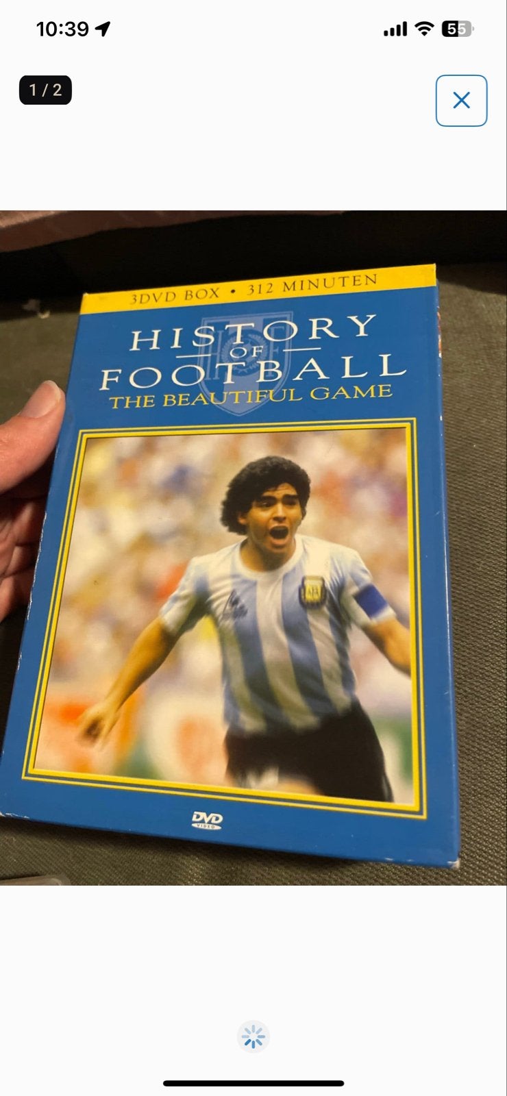 History of Football: The Beautiful Game - 3 DVD Box, Alle leeftijden, Nederlands, Voetbal, Ophalen of Verzenden