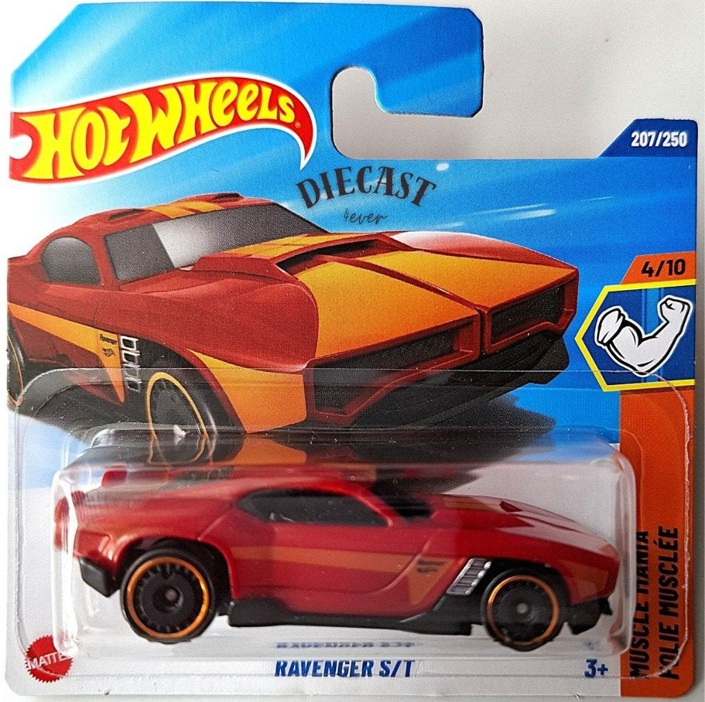 Hot Wheels Ravenger S/T, red, Ophalen, Nieuw, Auto