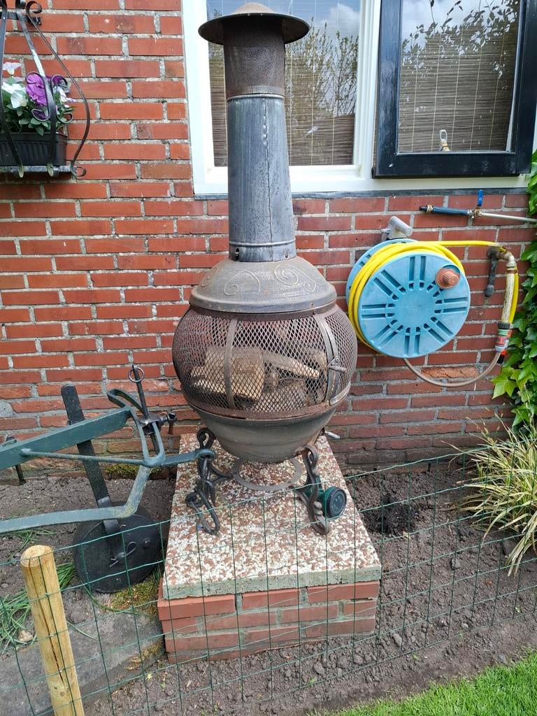 Tuinhaard ( altijd onder een afdak gestaan), Tuin en Terras, Ophalen