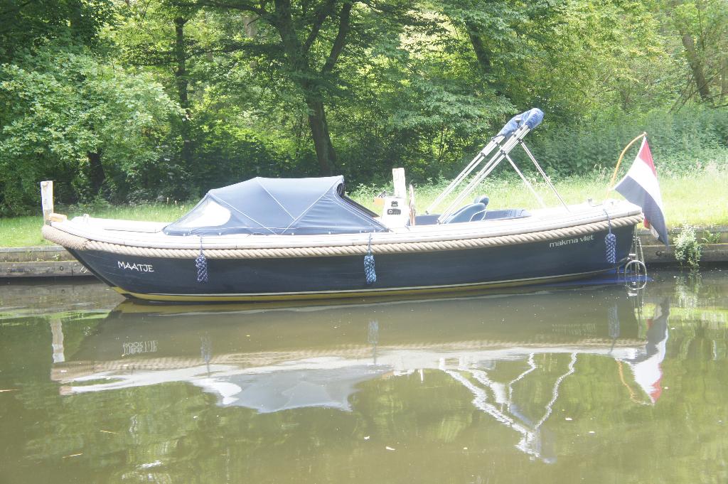 Makma 700 75pk, incl trailer, boegschroef,  hydr. koppeling, Watersport en Boten, Gebruikt, Binnenboordmotor, 1.80 meter, Rondzit