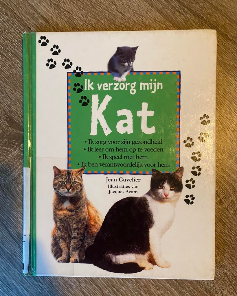 Boek: ik verzorg mijn kat, Boeken, Ophalen of Verzenden, Gelezen, Katten