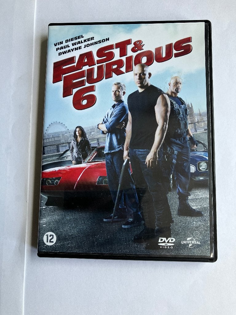 fast & furious 6 dvd, Alle leeftijden, Ophalen of Verzenden, Zo goed als nieuw