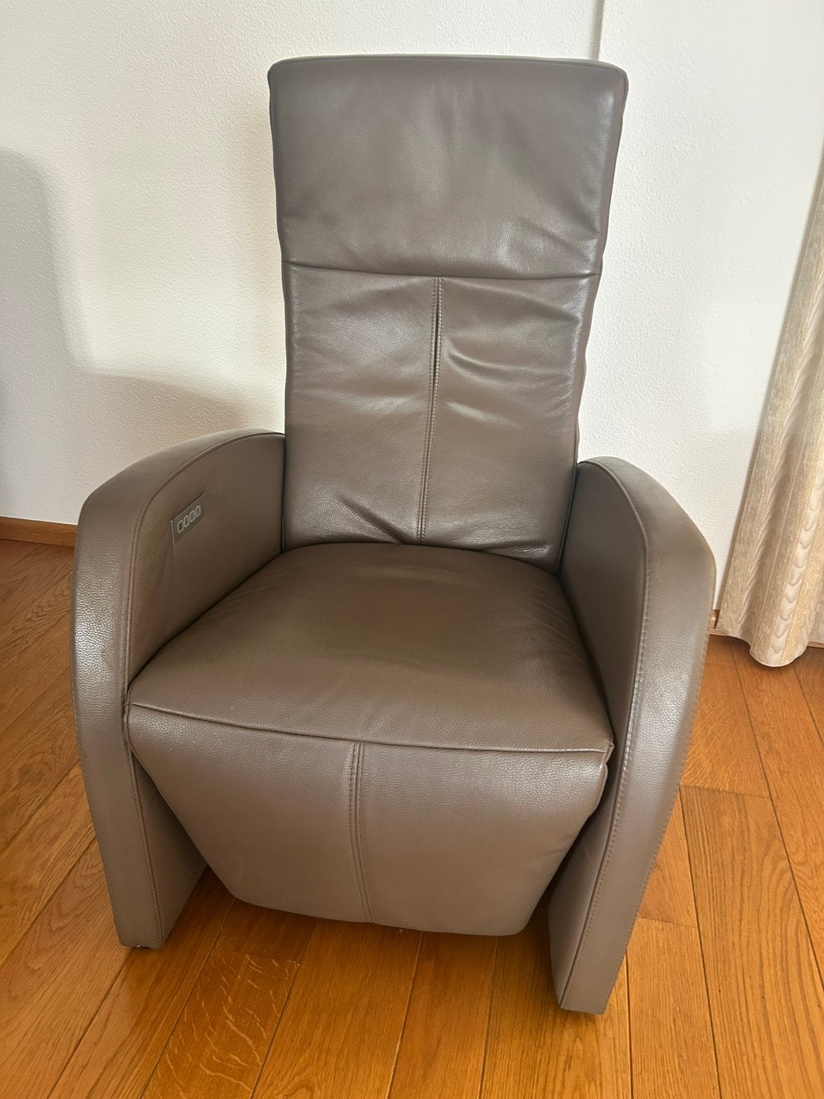 Leren relaxstoel, Ophalen, Gebruikt, Minder dan 75 cm, Leer