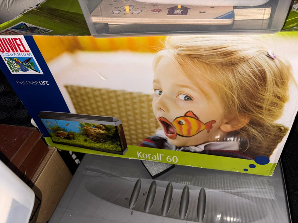 Juwel korall 60 aquarium nieuw set, Ophalen, Zo goed als nieuw, Leeg aquarium