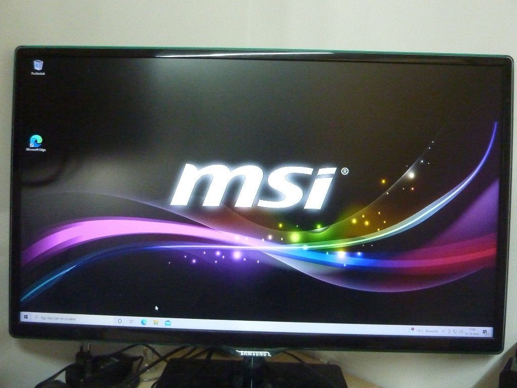 Compacte MSI Cubi mini-pc met Windows 10, MSI, Verzenden, Intel Celeron 3205U, Zo goed als nieuw