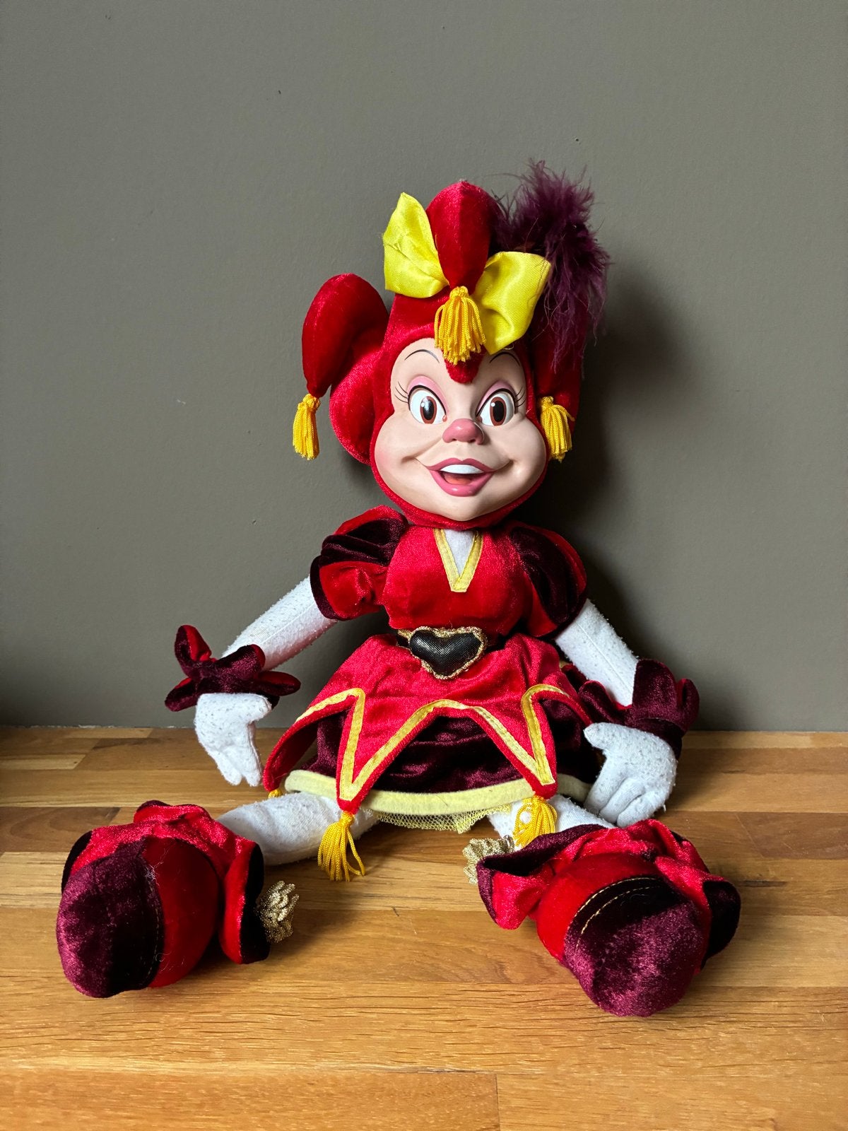 Vintage Efteling Pardoes knuffel, Ophalen of Verzenden, Zo goed als nieuw, Overige typen
