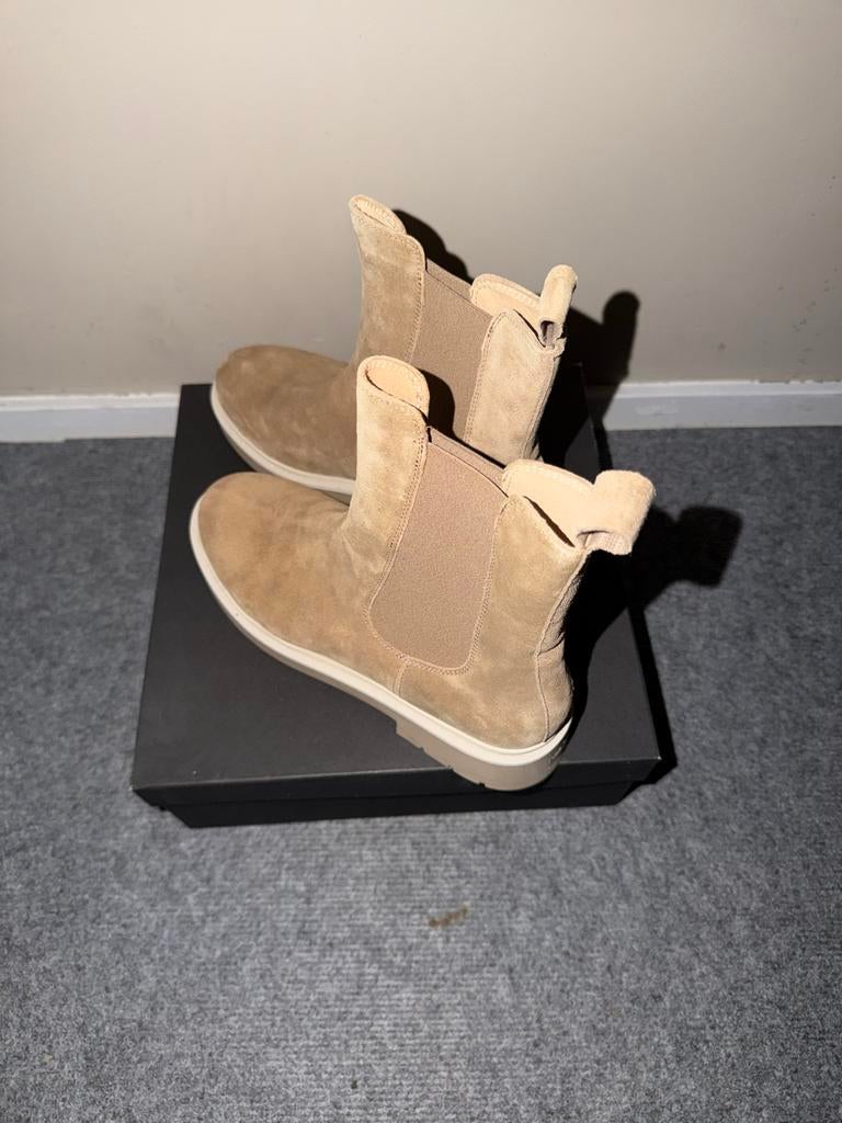 Via Vai suède enkellaarzen - Nieuw, Kleding | Dames, Schoenen, Ophalen of Verzenden, Nieuw, Beige, Lage of Enkellaarzen