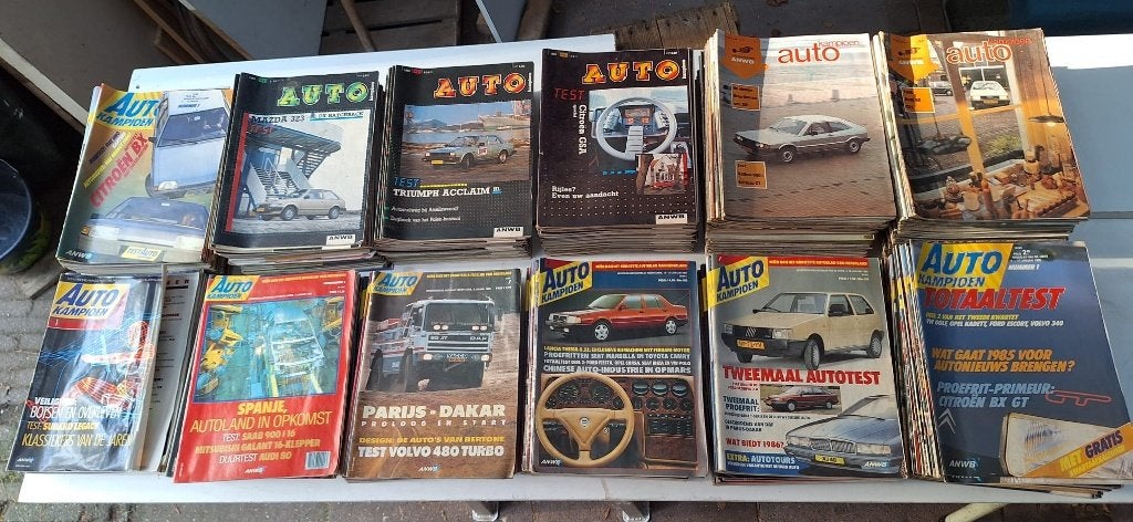 Auto Kampioen 12 jaargangen 1979-1990, Boeken, Ophalen, Gelezen, Sport en Vrije tijd
