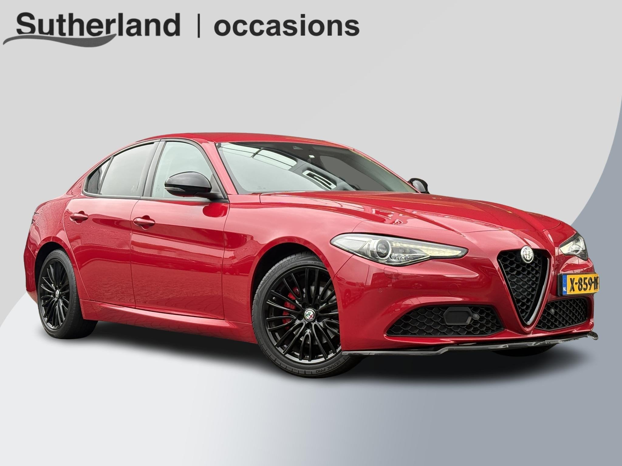 Alfa Romeo Giulia 2.0T Super 200pk | Afn. Trekhaak | Stoel-, Auto's, Alfa Romeo, Automaat, 745 kg, 1404 kg, Leder en Stof