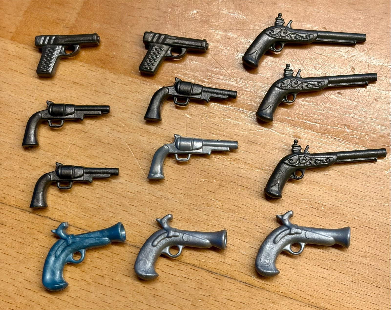 Playmobil wapens: revolvers, colts en piratenpistolen, Ophalen of Verzenden, Gebruikt, Los playmobil