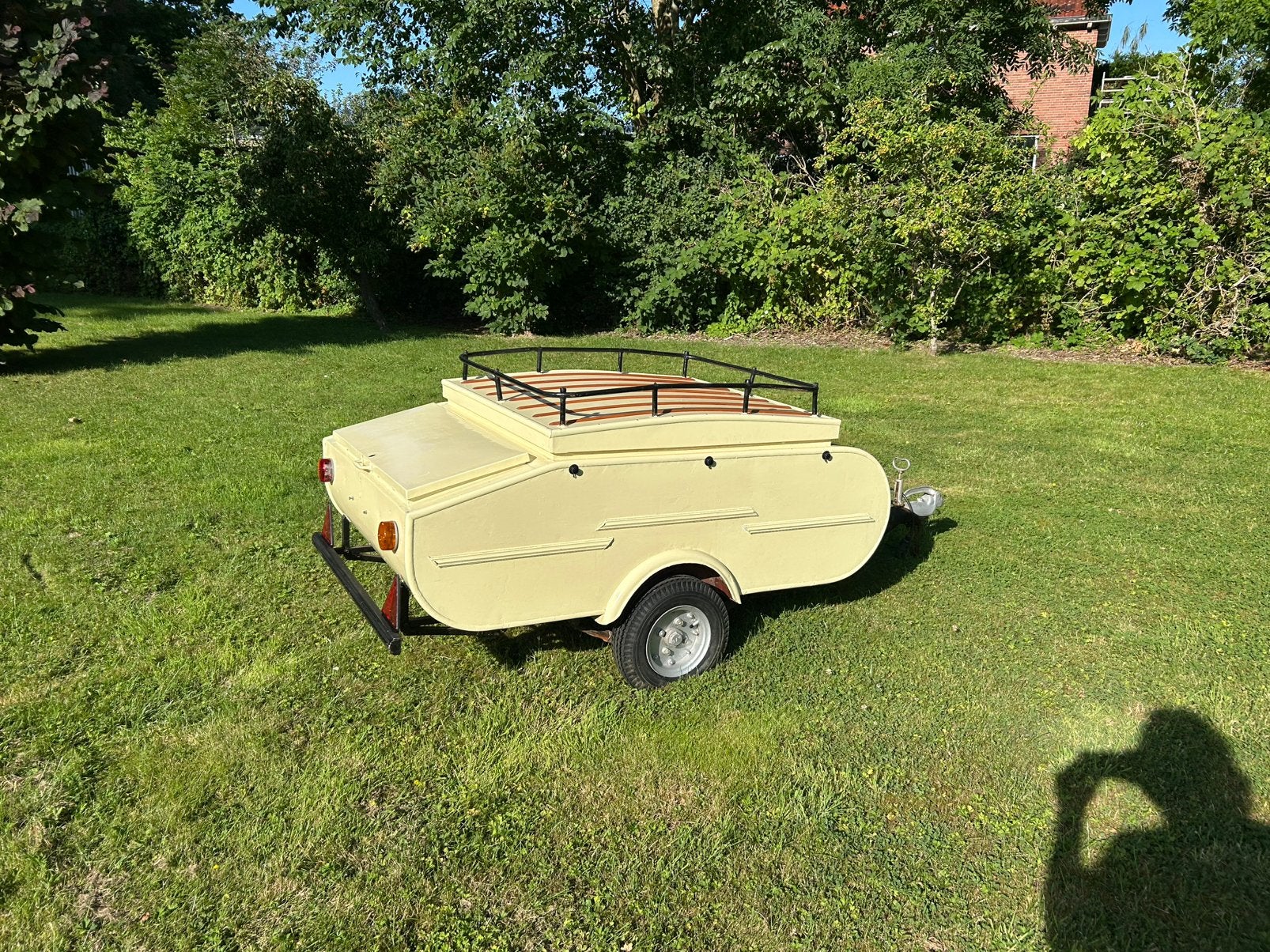 Ouderwetse bagagewagen, Ophalen, Gebruikt