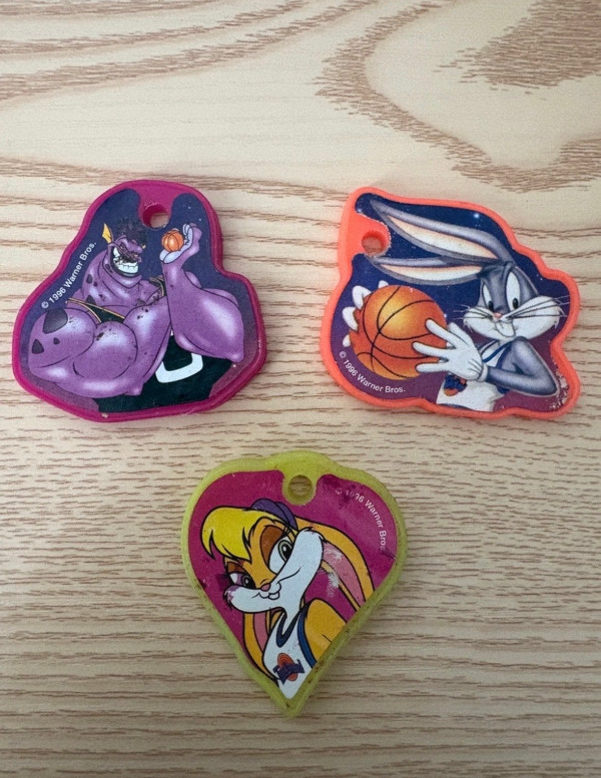 Space Jam Kellogg's schoenveterbedels Looney Tunes, Ophalen of Verzenden, Gebruikt