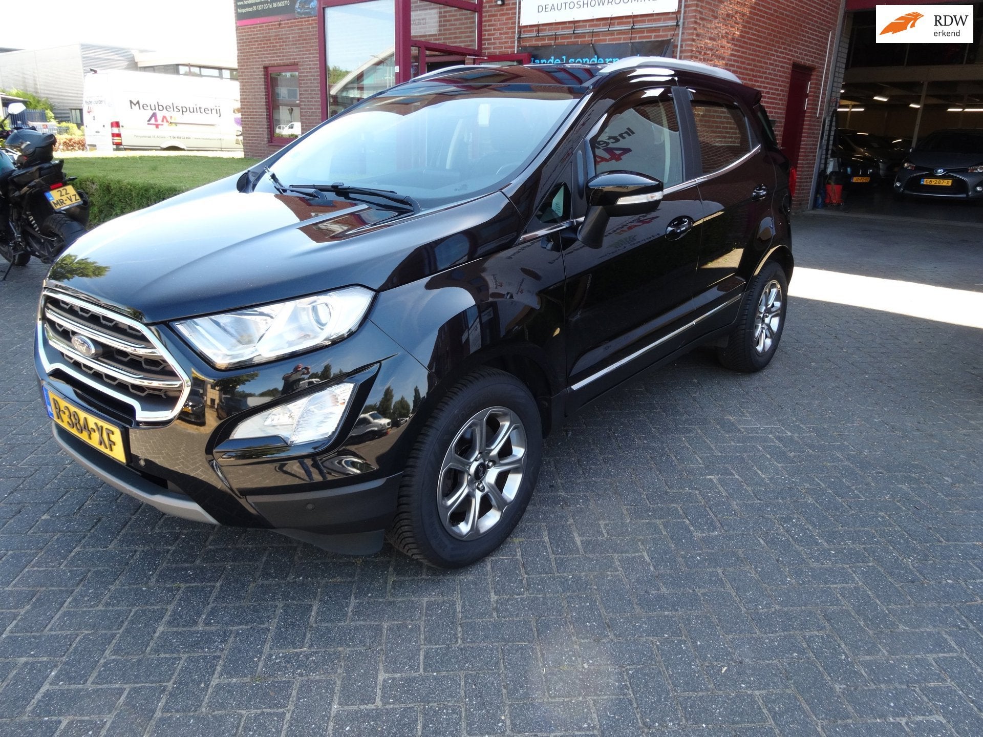 Ford EcoSport 1.0 EcoBoost Titanium Automaat Airco Camera Cr, Auto's, 125 pk, Gebruikt, Ecosport, Leder en Stof