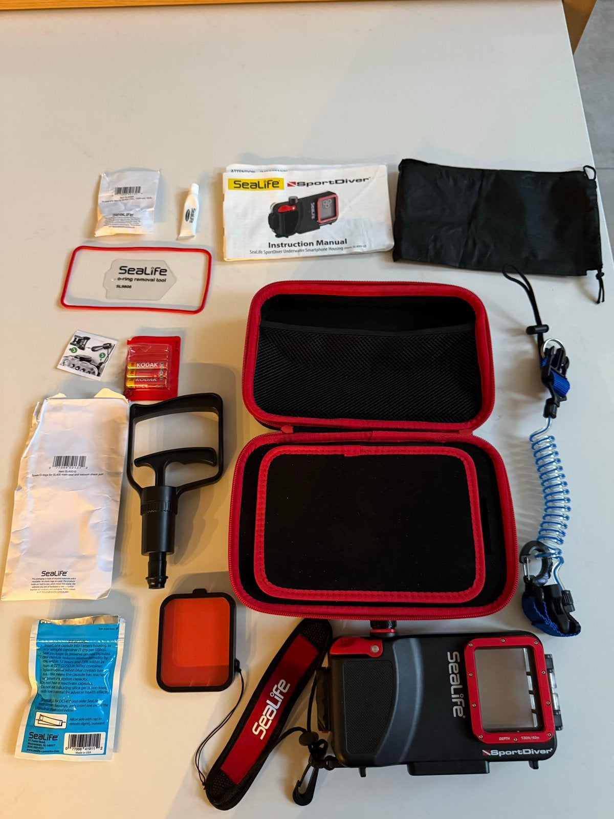 SeaLife SportDiver onderwater smartphone behuizing, Smartphonebehuizing, SeaLife, Inclusief filter, Ophalen of Verzenden
