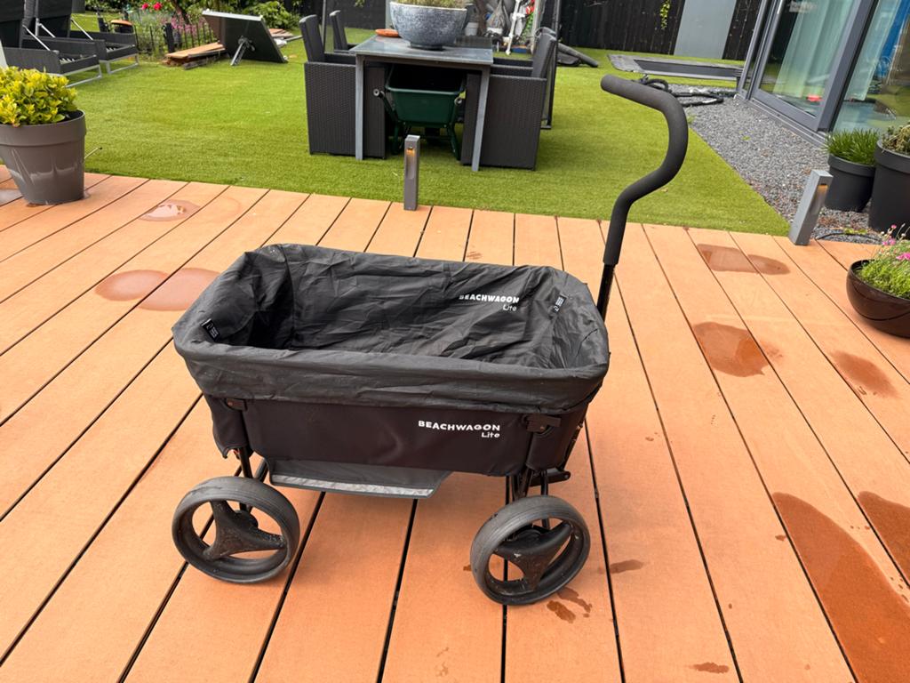 Beachwagon Lite - goede staat, compleet met hoezen, Caravans en Kamperen, Bolderkarren, Gebruikt, Ophalen of Verzenden