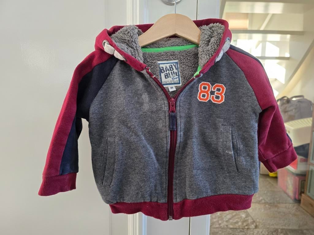 BabyBlue borgvest maat 86 jongen baby, Baby Blue, Ophalen of Verzenden, Zo goed als nieuw, Jasje