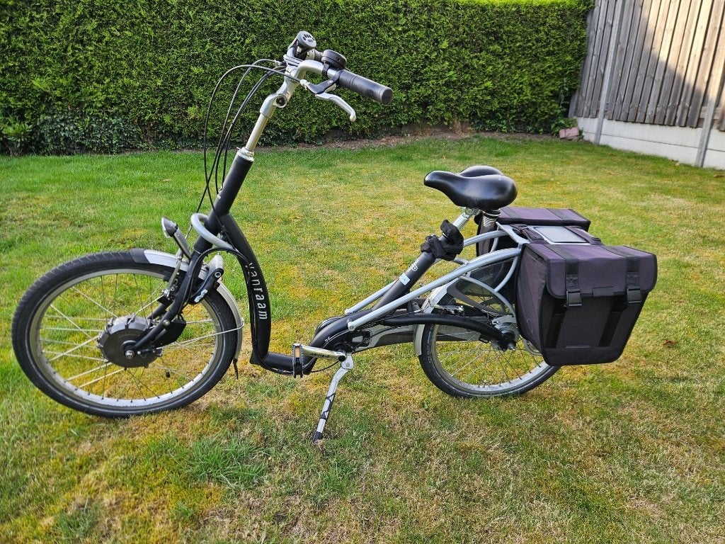 Lage elektrische instapfiets, Van Raam, Fietsen en Brommers, Elektrische fietsen, Gebruikt, Minder dan 47 cm, 50 km per accu of meer
