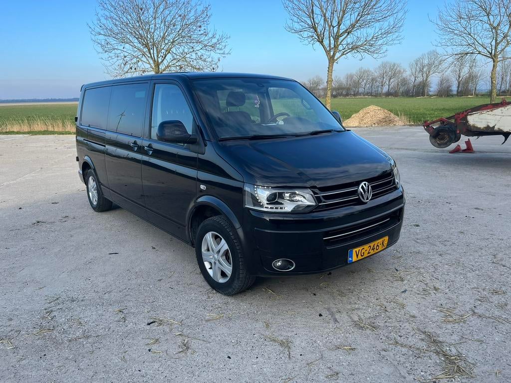 Volkswagen Transporter C 2.0D 132KW  2013, Auto's, Bluetooth, Zwart, 4 cilinders, 1905 kg