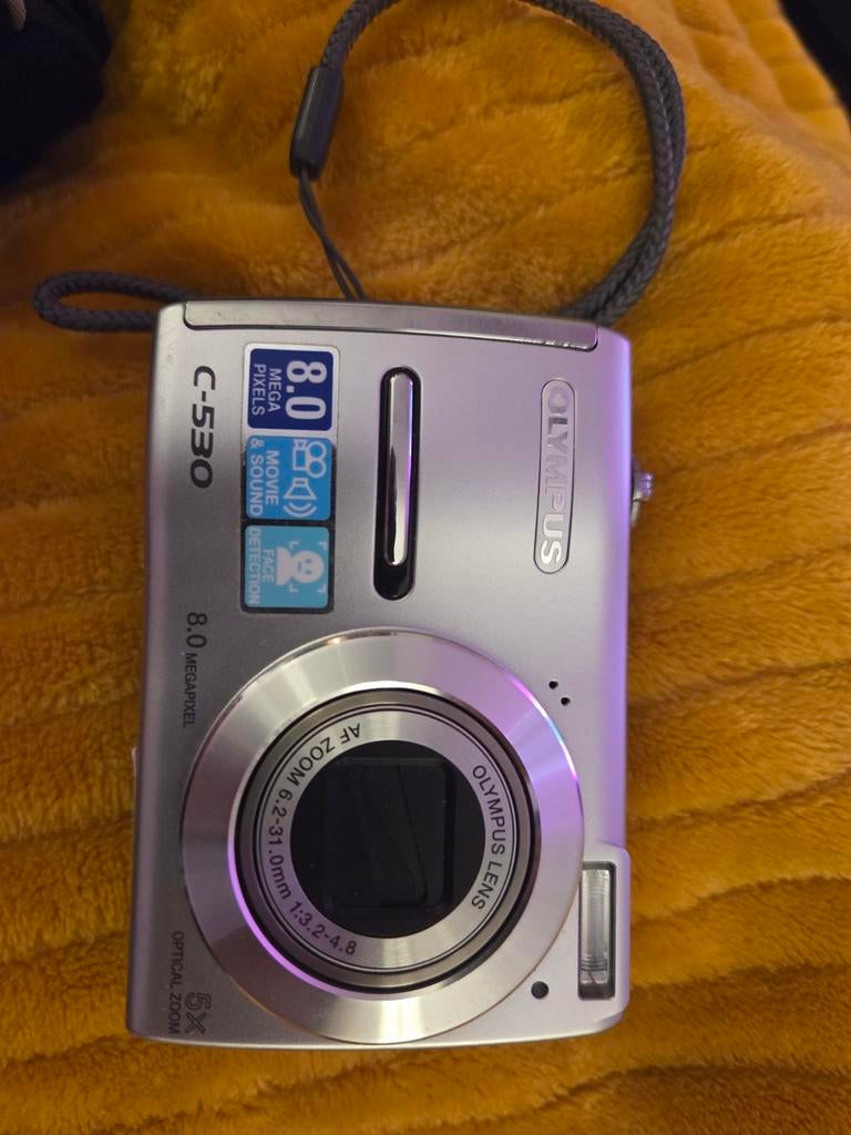Olympus Compact Camera 8MP, 5x Zoom, 1GB Kaart, Audio, Tv en Foto, Fotocamera's Digitaal, Gebruikt, Compact, Olympus, 4 t/m 7 keer