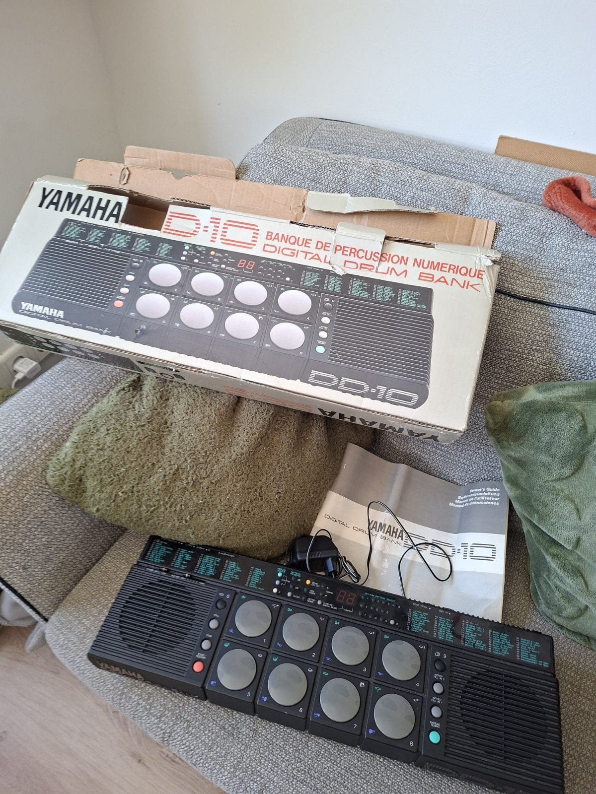 Yamaha DD-10 Digital Drum Bank - Vintage Drummachine, Ophalen of Verzenden, Gebruikt, Yamaha, Elektronisch