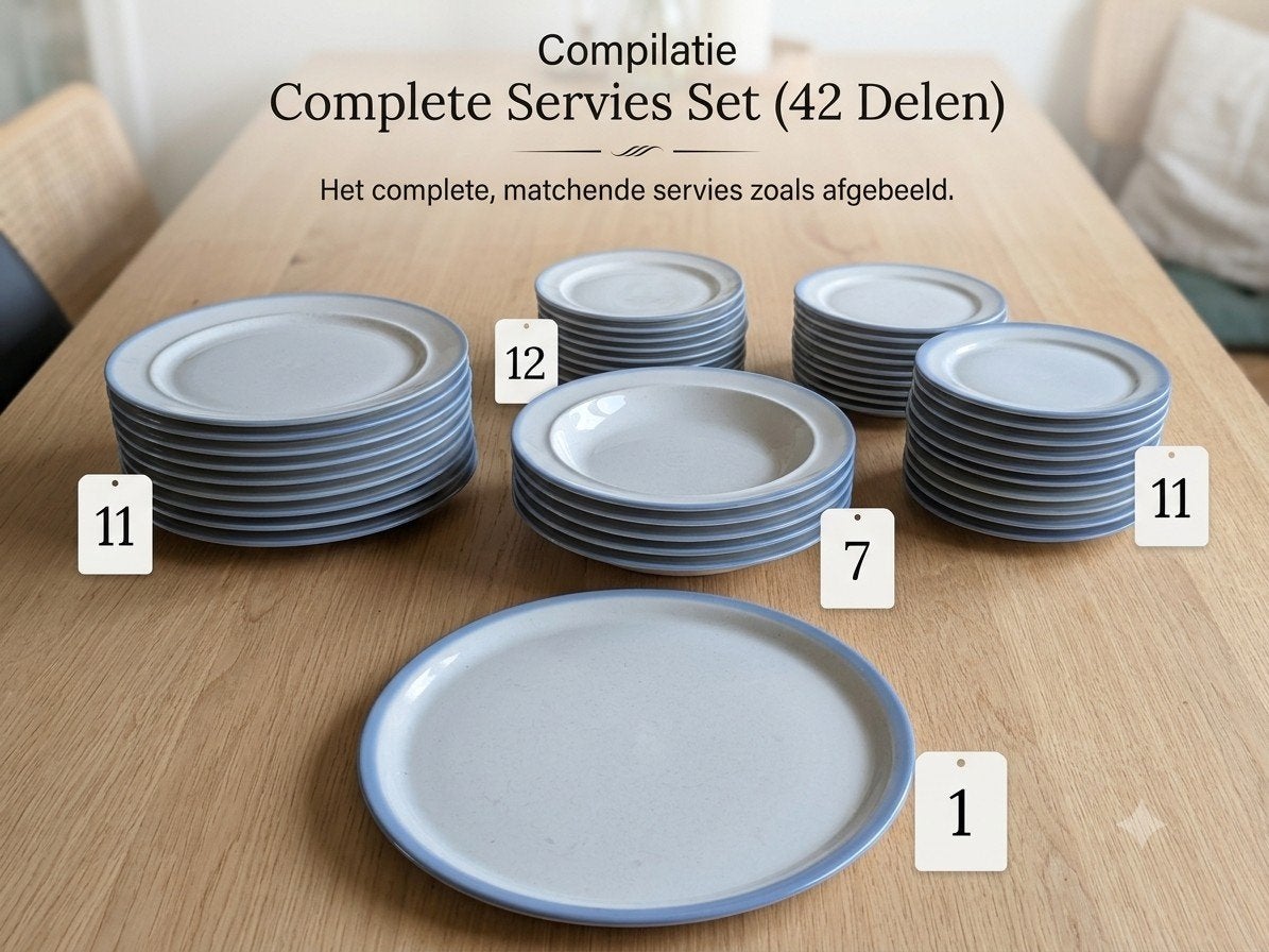 Porcelit Pruszków Servies Set, Huis en Inrichting, Keuken | Servies, Ophalen, Gebruikt, Porselein, Overige stijlen