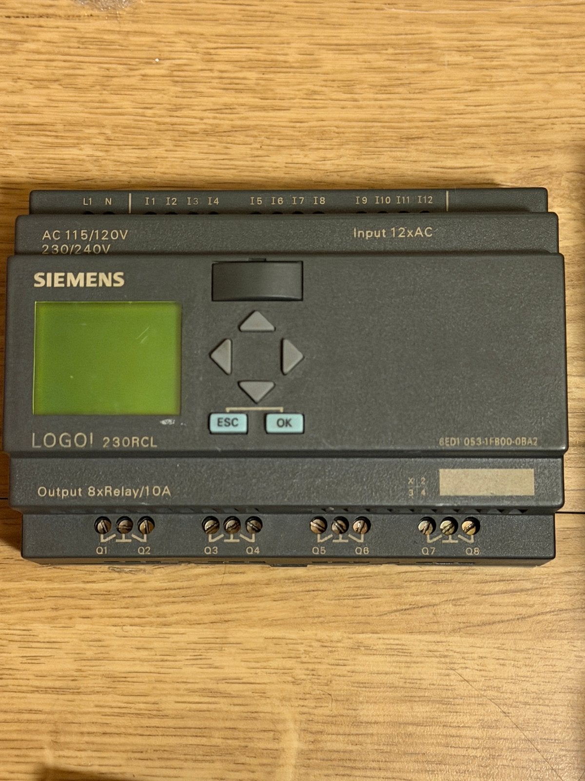 Siemens logo/voeding/uitbreidingsmodule., Ophalen, Zo goed als nieuw