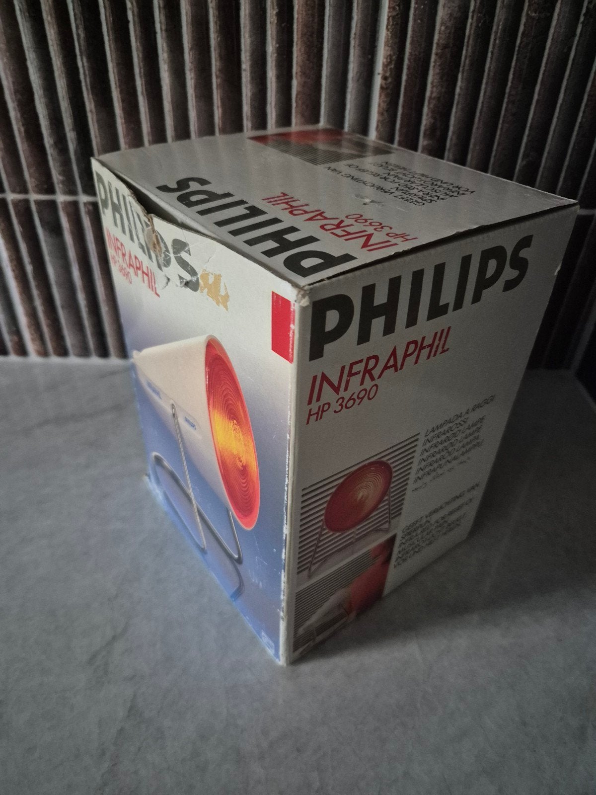Philips Infraphil HP 3690 Infraroodlamp - Zo goed als nieuw, Ophalen of Verzenden, Zo goed als nieuw, Overige typen
