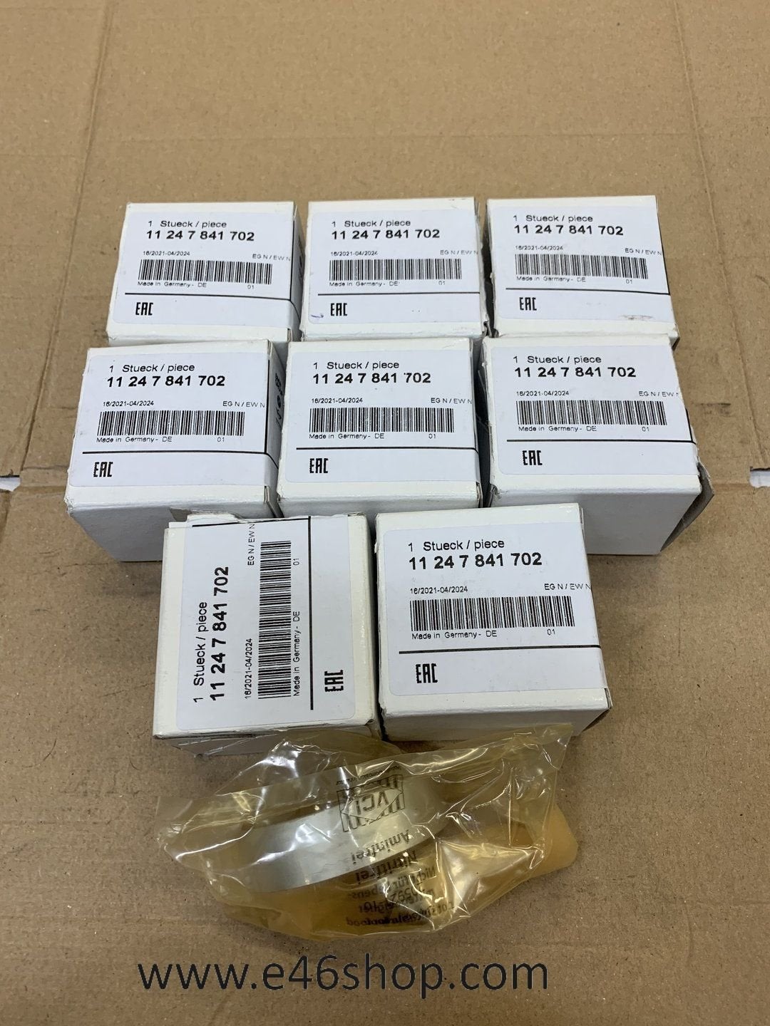 LAGERSCHALEN BMW M3 M5 M6 OE 11247841702, -, -, Nieuw, Ophalen of Verzenden