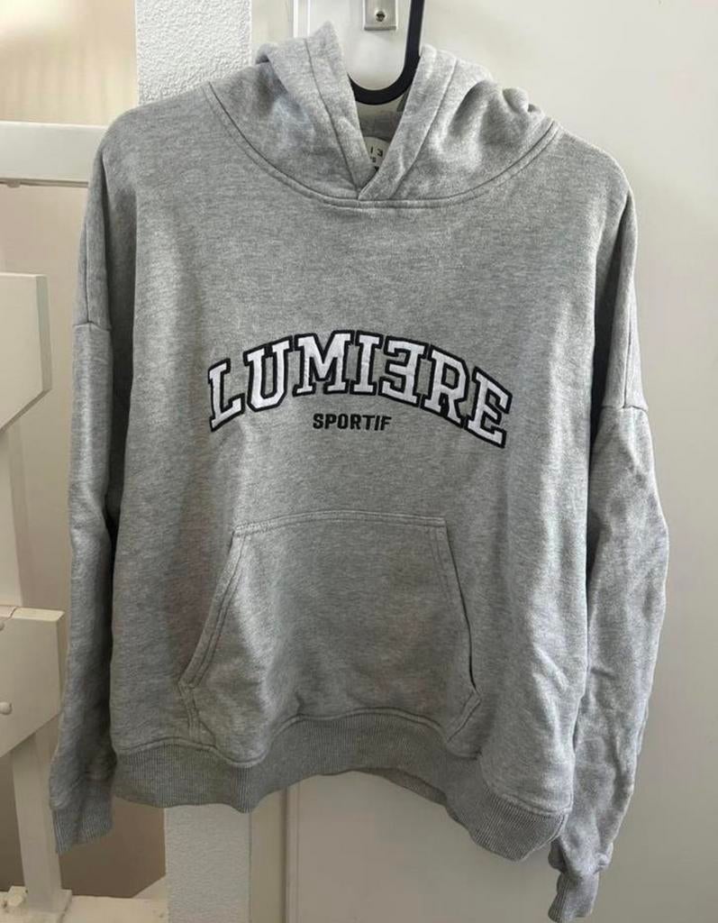 Lumière Sportif Hoodie & Jogger Set - Grijs - Maat XXS (valt, Ophalen of Verzenden, Zo goed als nieuw, Maat 34 (XS) of kleiner