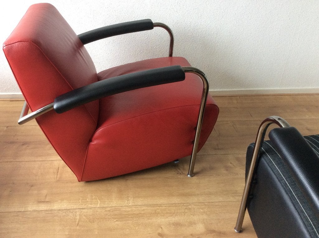 Leolux Scylla, Huis en Inrichting, Fauteuils, Ophalen, Zo goed als nieuw, 75 tot 100 cm, Stof