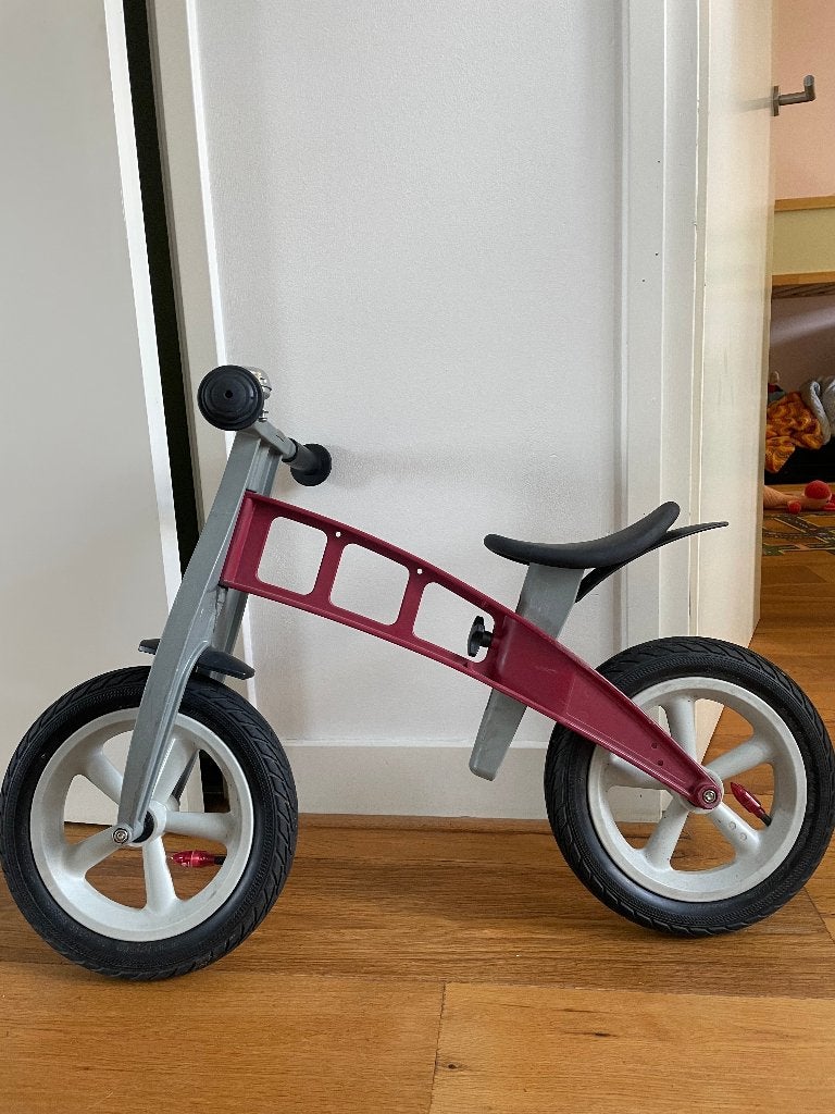 Loopfiets Street Rood FirstBike 12inch, Ophalen, Gebruikt, Minder dan 16 inch, FirstBIKE