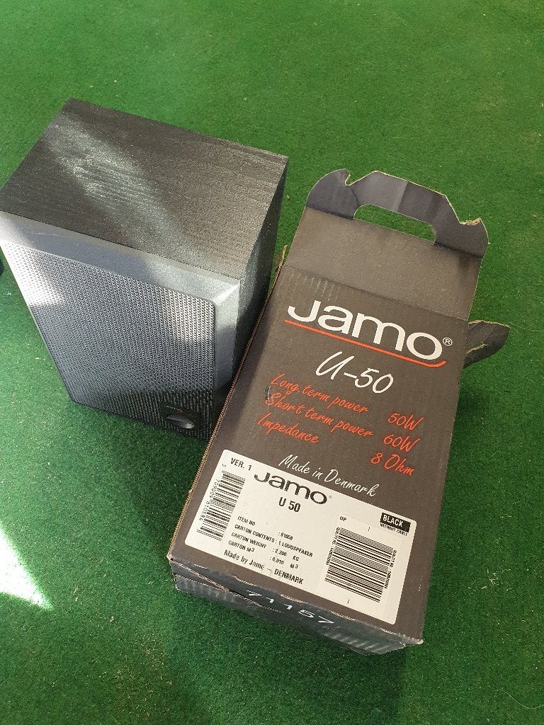 Jamo Speaker U50, Nieuw, Ophalen of Verzenden, 60 tot 120 watt, Boekenplank luidspreker