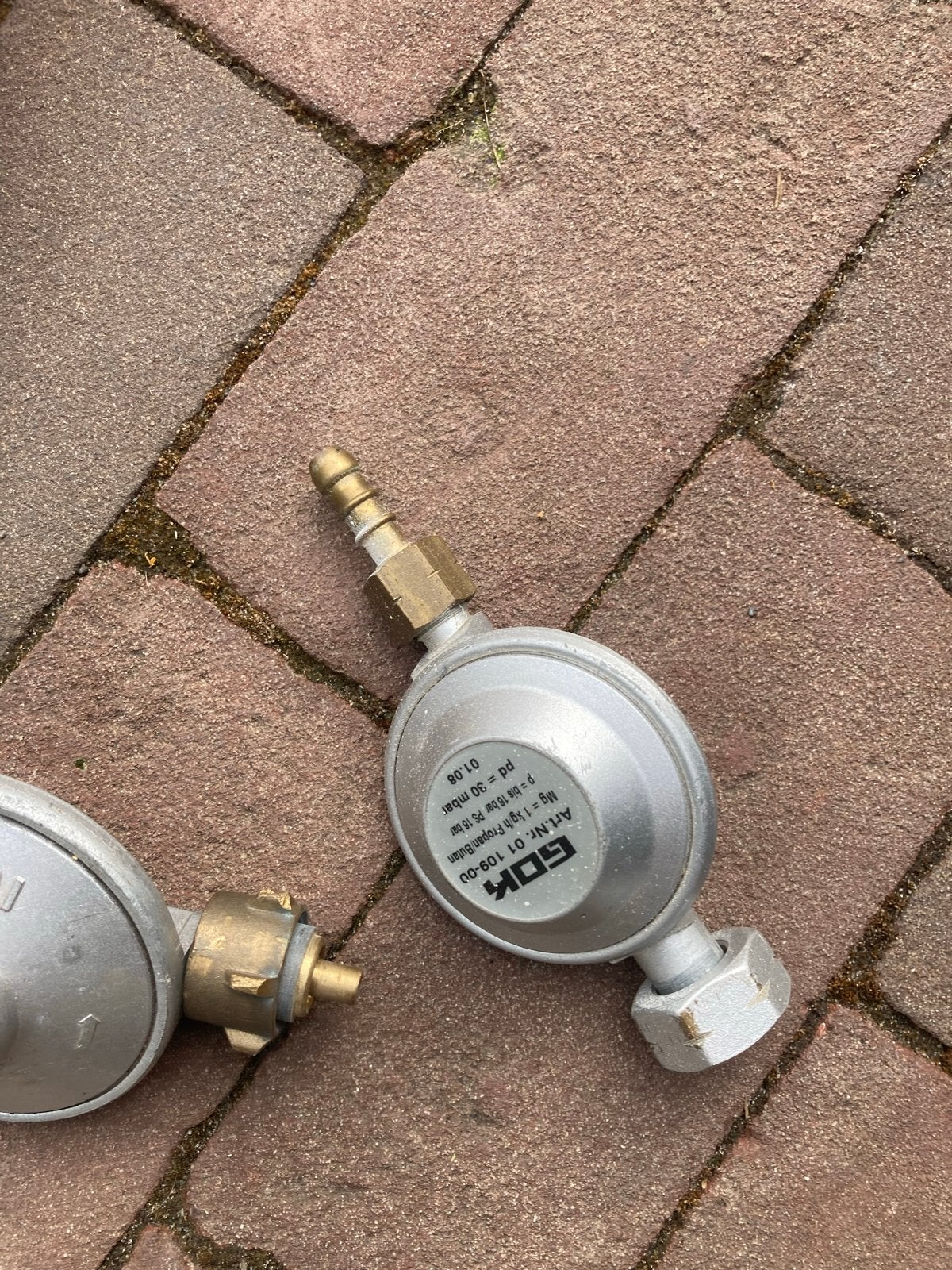 3x Drukregelaar voor gasflessen - Zo goed als nieuw, Ophalen of Verzenden, Zo goed als nieuw