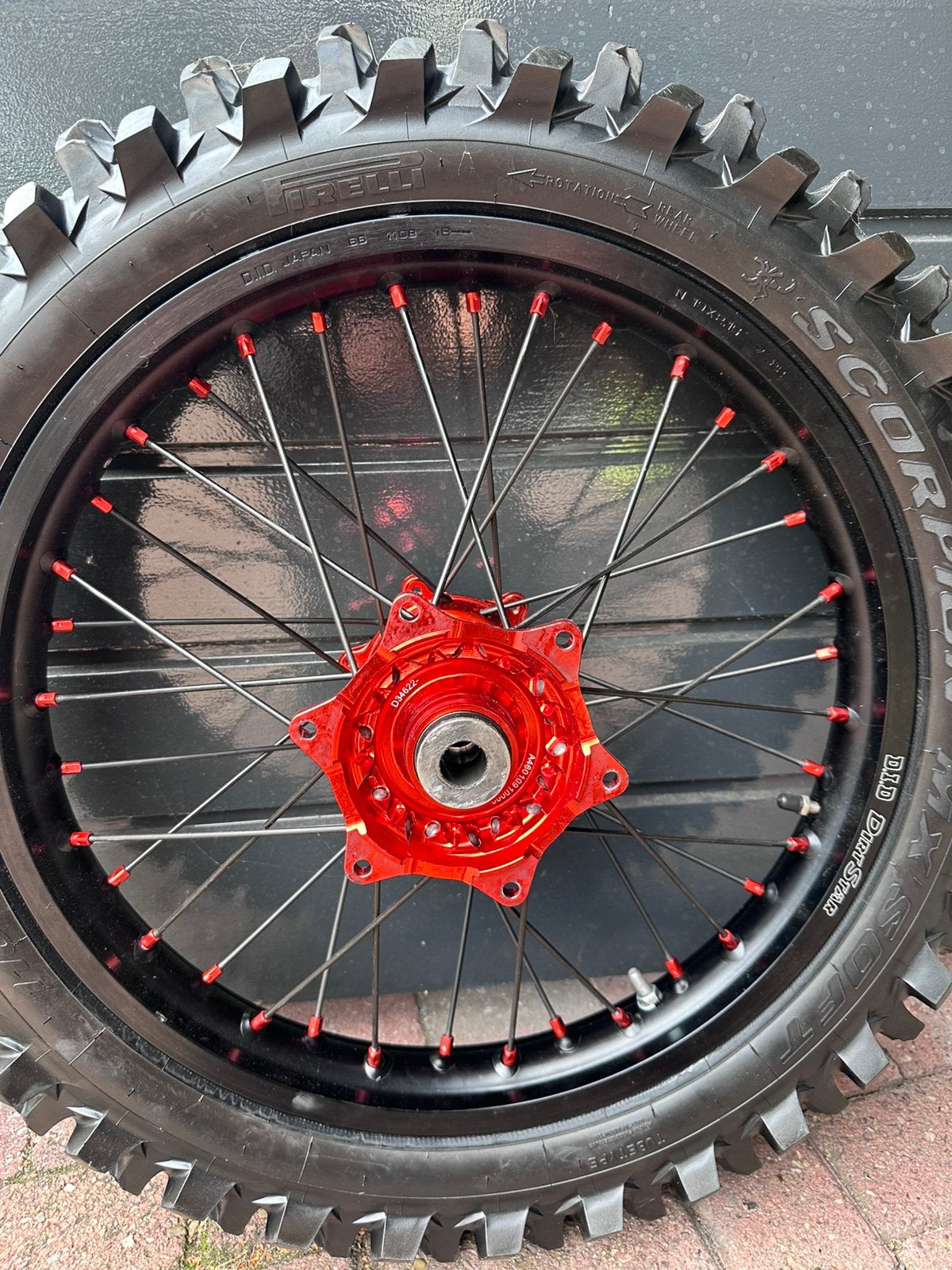 Gasgas factory achterwiel 19 inch ( ktm & husqvarna), Ophalen of Verzenden, Gebruikt