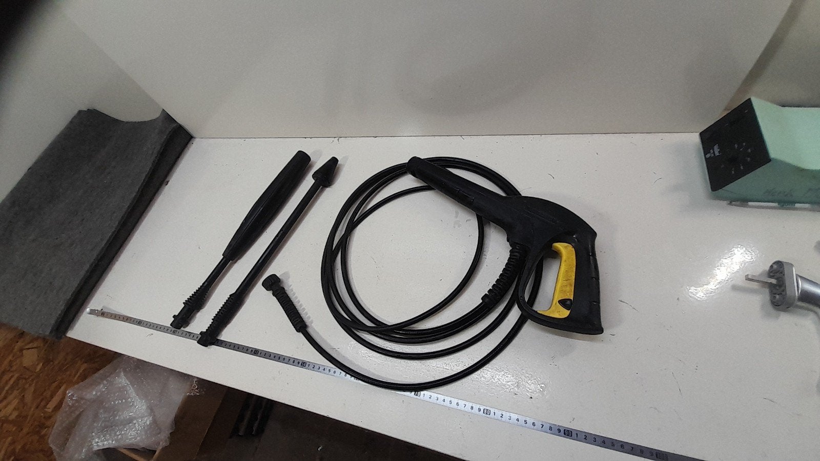 Hogedrukreiniger slang met hulpstukken vario vuilfrees lans, Gebruikt, Met autostop en -start, Dibo karcher nilfisk, Ophalen of Verzenden