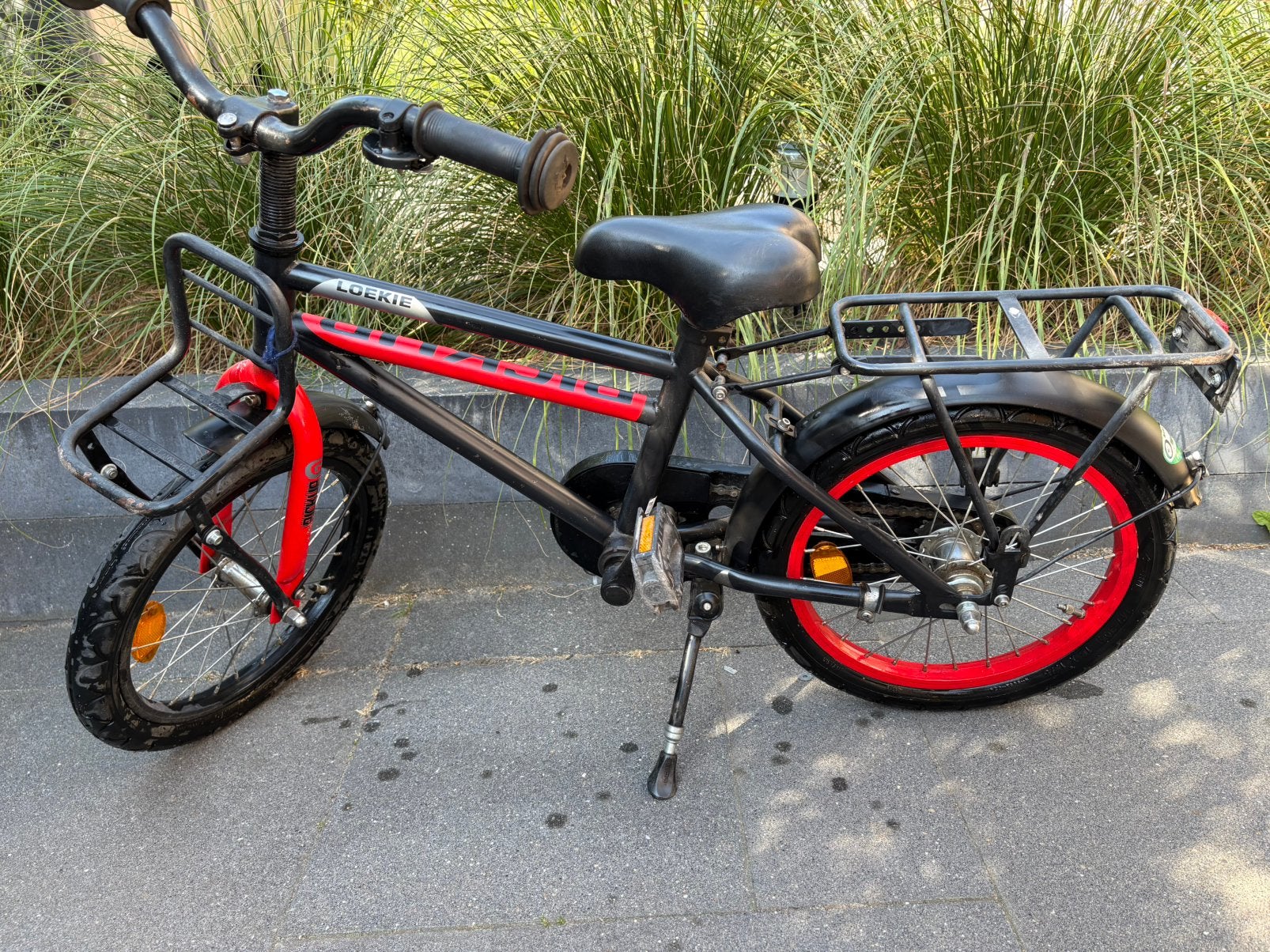 LOEKIE pick up fiets 16 inch, Ophalen, Zo goed als nieuw, 16 tot 20 inch
