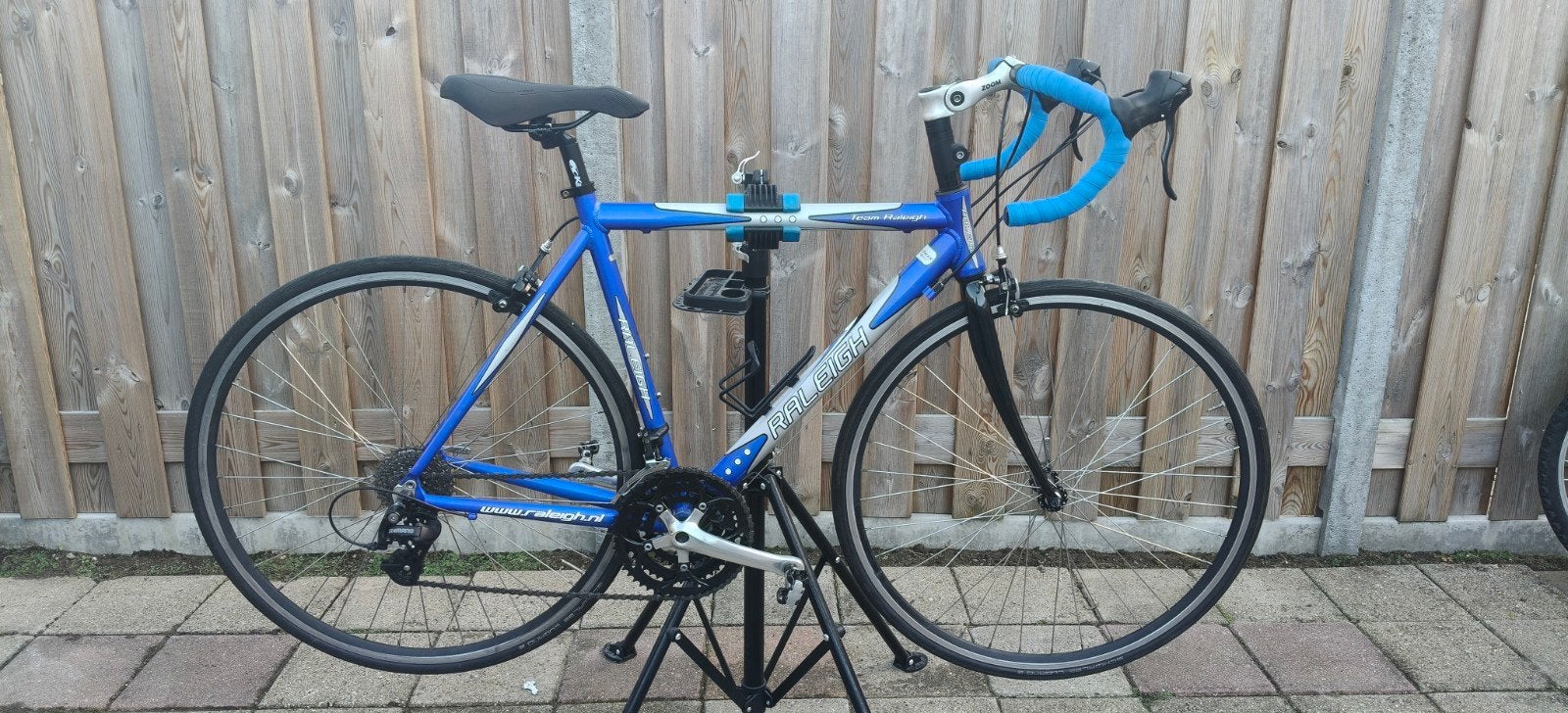 Raleigh racefiets - Blauw, 28 inch, 20 versnellingen, Ophalen