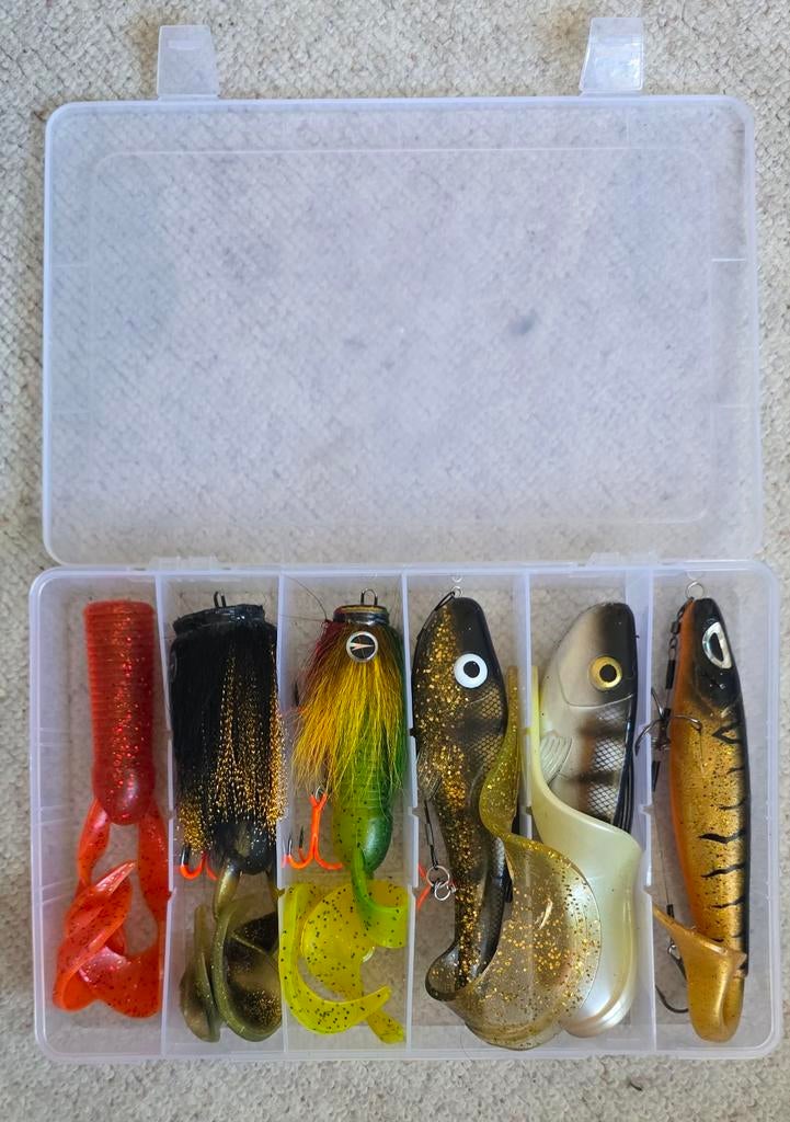 Kunstaas set  (Abu Garcia Beast - Vmc Mustache Mouse), Ophalen of Verzenden, Zo goed als nieuw, Overige typen