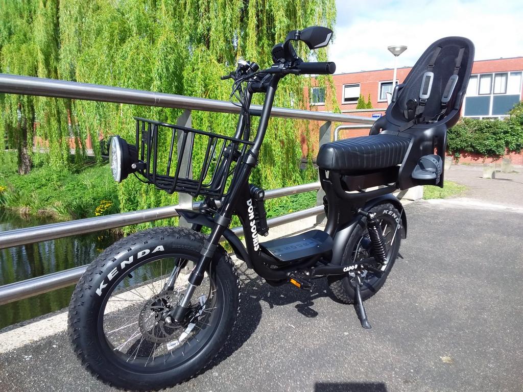 Don Souris Capo Premium- Matte Black E-bike, Overige merken, Ophalen of Verzenden, Zo goed als nieuw, Minder dan 47 cm