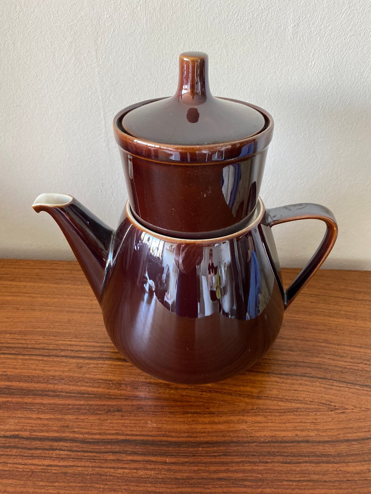 Villeroy & boch pottje voor koffie vintage jaren, Ophalen of Verzenden
