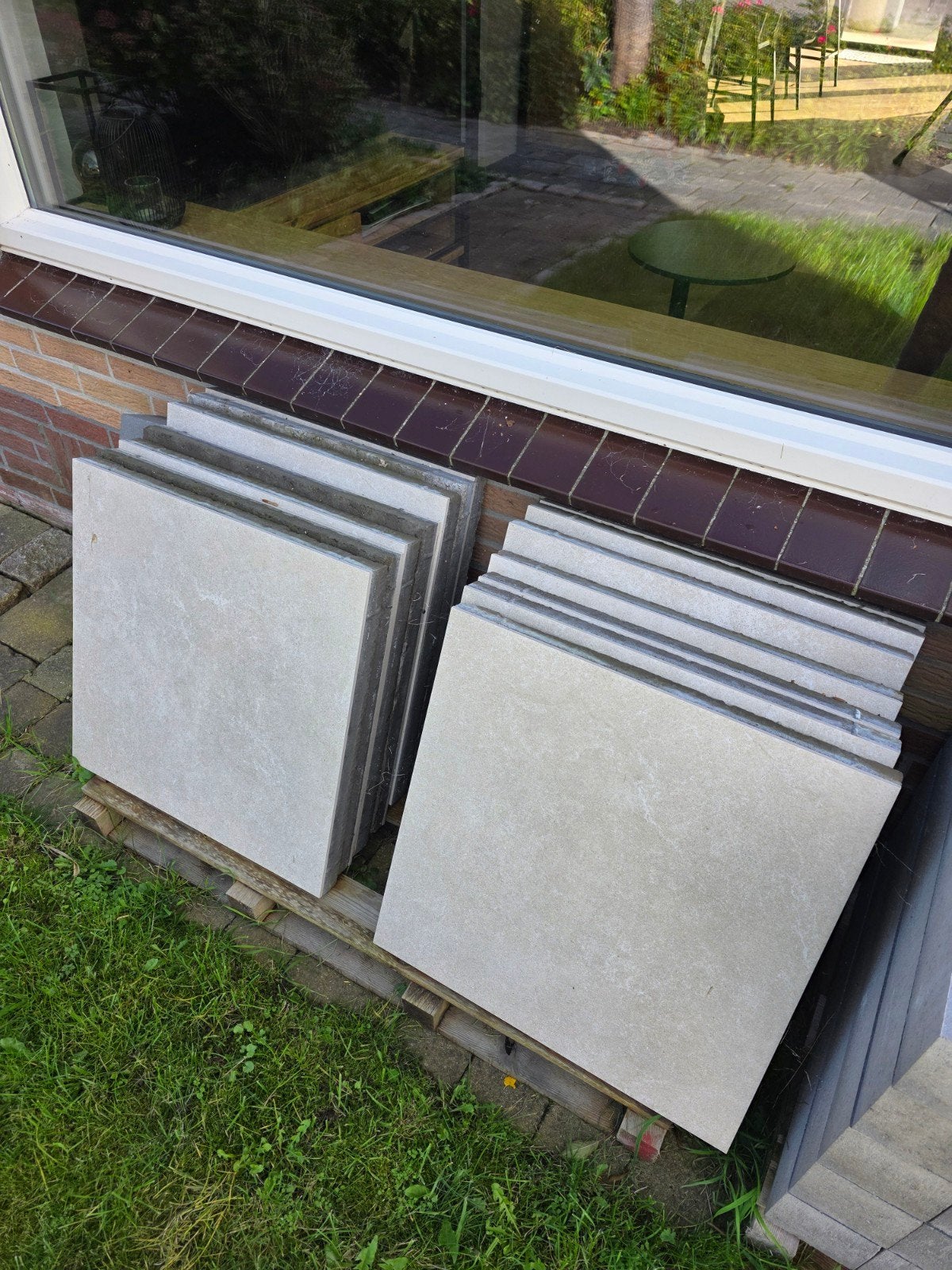 Terrastegels, Ophalen, Nieuw, Minder dan 5 m², Beton
