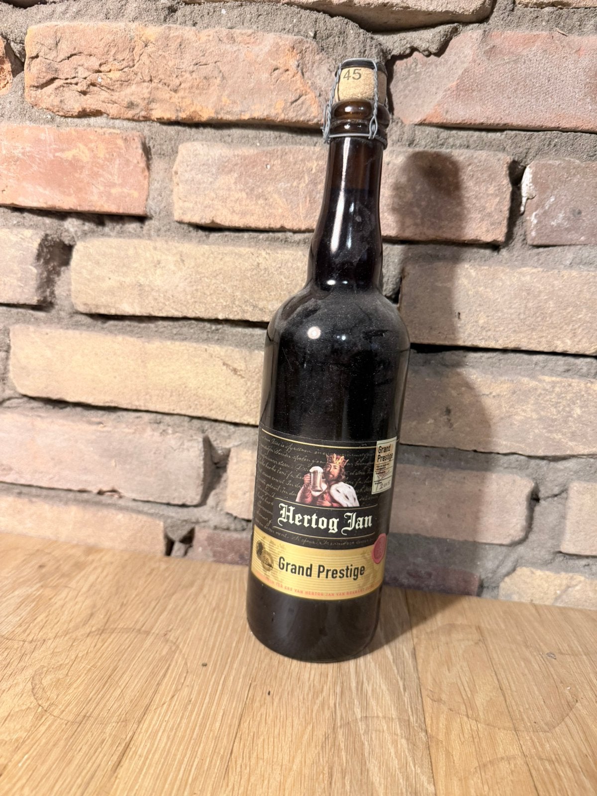 Hertog jan grand prestige 2015, Ophalen of Verzenden, Zo goed als nieuw, Flesje(s), Hertog Jan