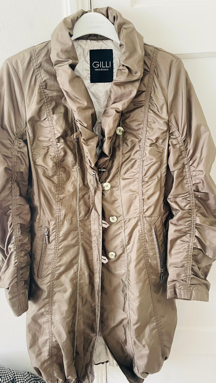 Te koop: zomerjas, Gilli, bruin/ beige,, Kleding | Dames, Jassen | Zomer, Ophalen of Verzenden, Zo goed als nieuw, Beige