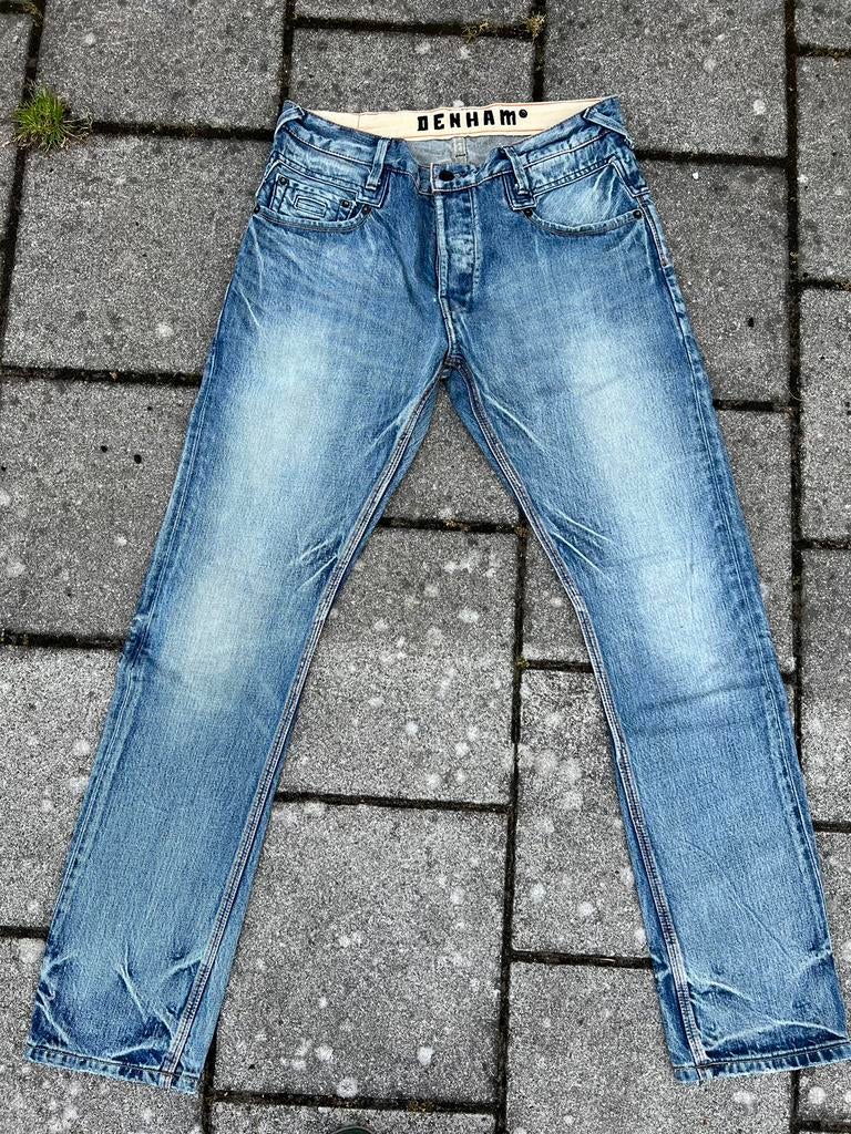Nieuwstaat Denham Skin 30 32 Spijkerbroek Jeans Broek Denim, Kleding | Heren, Spijkerbroeken en Jeans, Ophalen of Verzenden, Zo goed als nieuw
