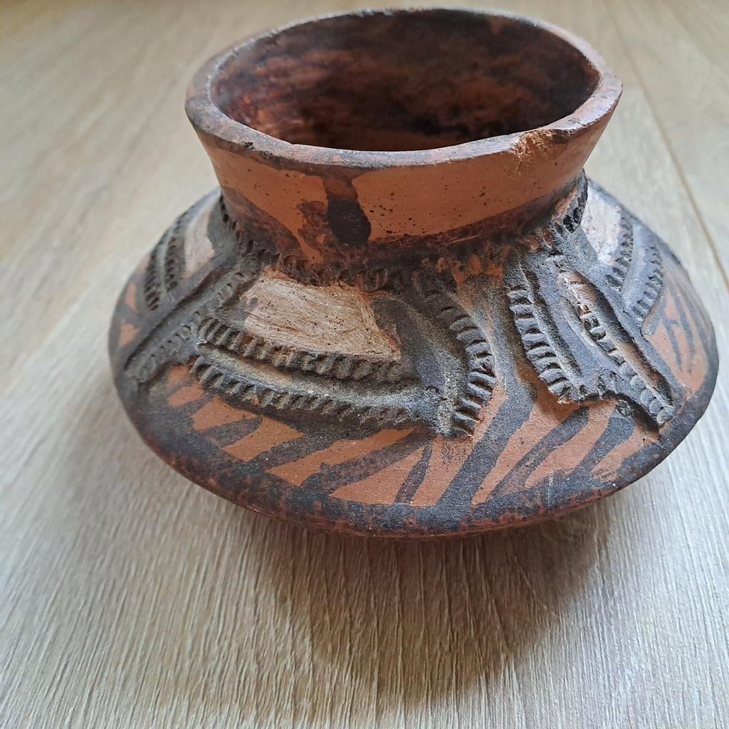 Origineel Afrikaans aardewerk potje, Ophalen