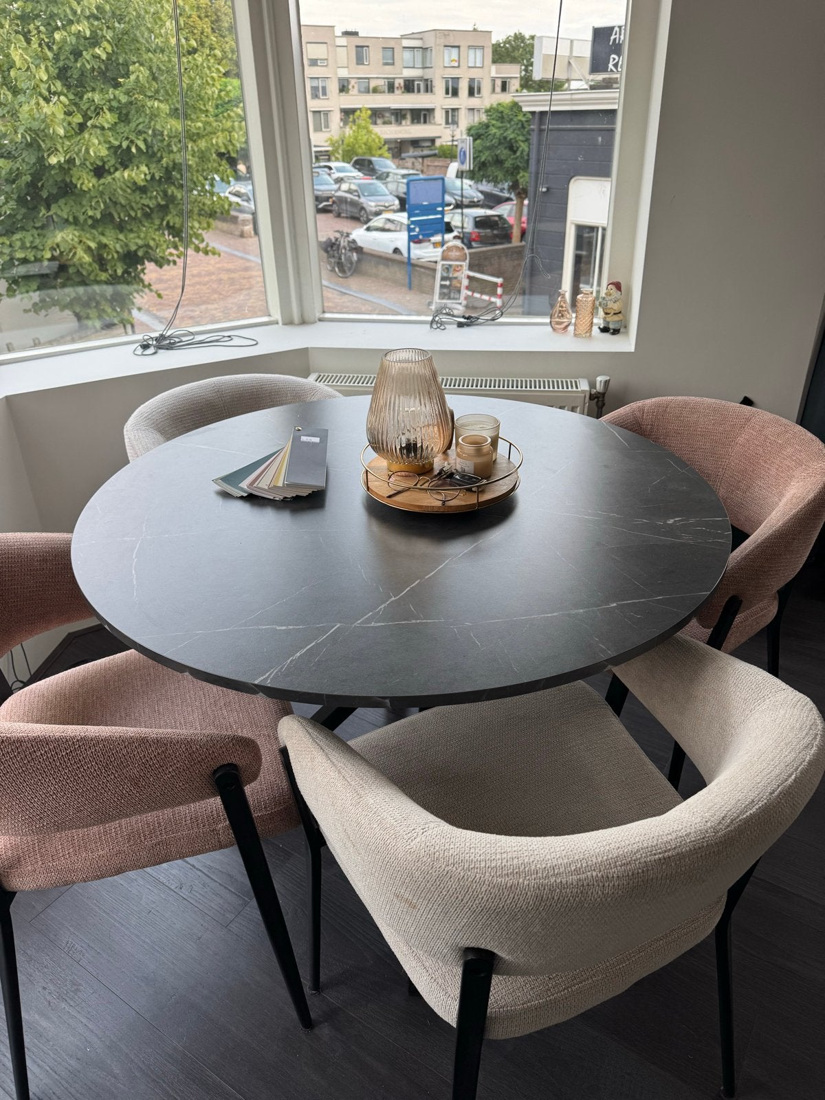 IKEA Mariedamm tafel - Rond, Huis en Inrichting, Tafels | Eettafels, Ophalen, Overige materialen, 100 tot 150 cm, Rond