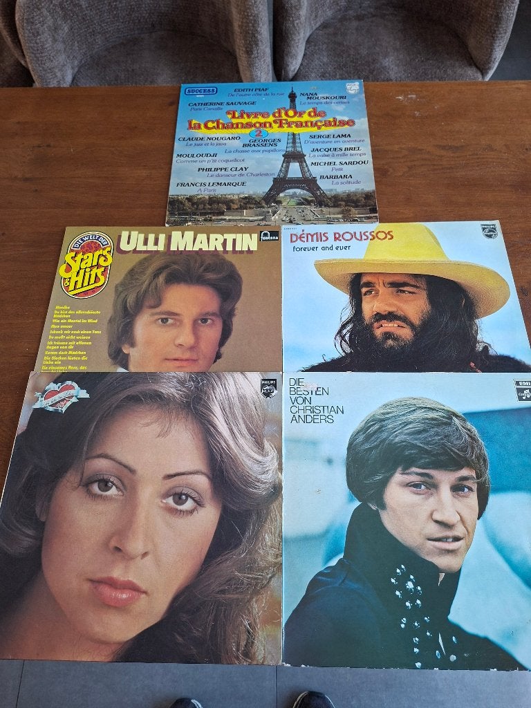 5 x LP diverse artiesten, LP, Gebruikt, Overige genres, Ophalen of Verzenden