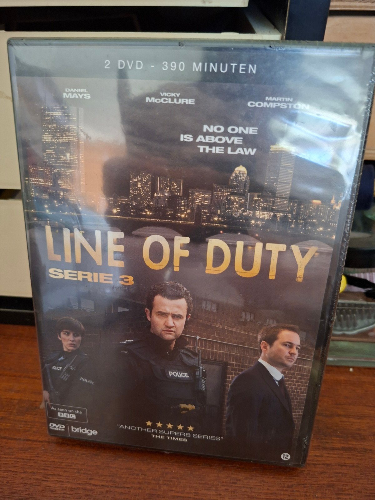 Line of duty serie 3 dvd tvserie thriller serie bbc, Vanaf 12 jaar, Verzenden, Nieuw in verpakking, Thriller