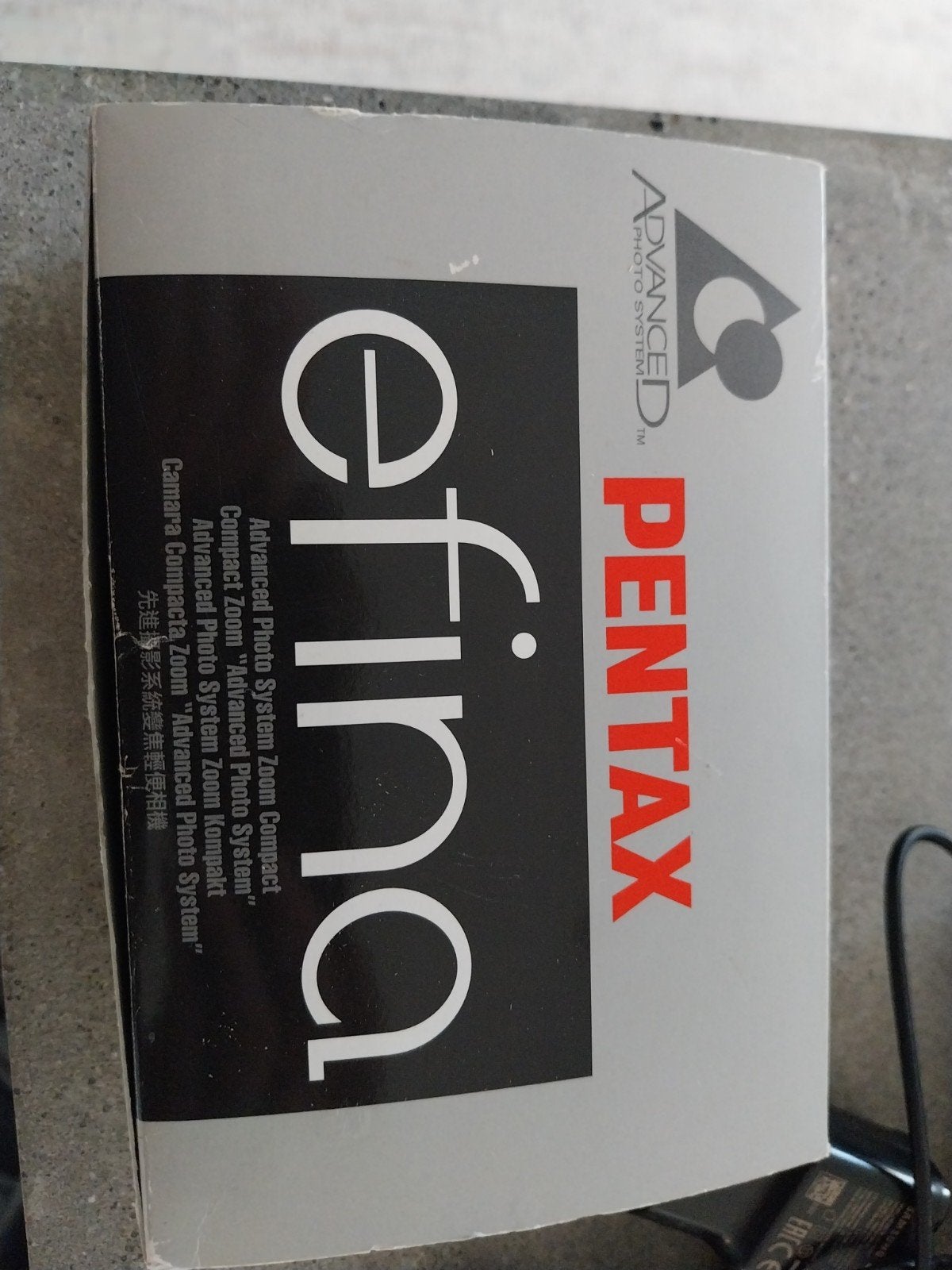 Pentax Efina APS camera, Ophalen of Verzenden, Gebruikt, Compact, Pentax