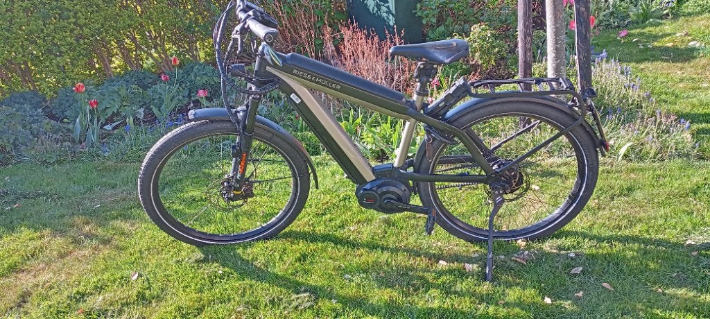 Riese en Muller Supercharger GT 45 km/h, Zo goed als nieuw, 47 tot 51 cm, 50 km per accu of meer, Ophalen